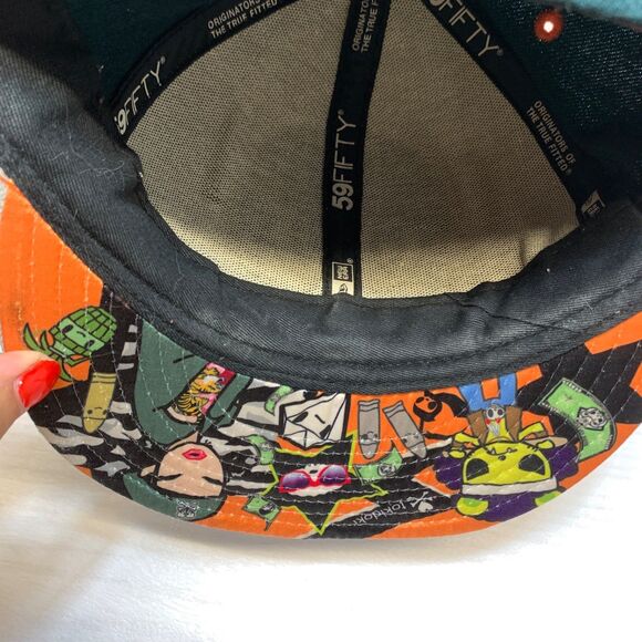 Rare! Tokidoki New Era 59Fifty 2010 Cap Hat 50313 Sgt Spillo 7 1/4